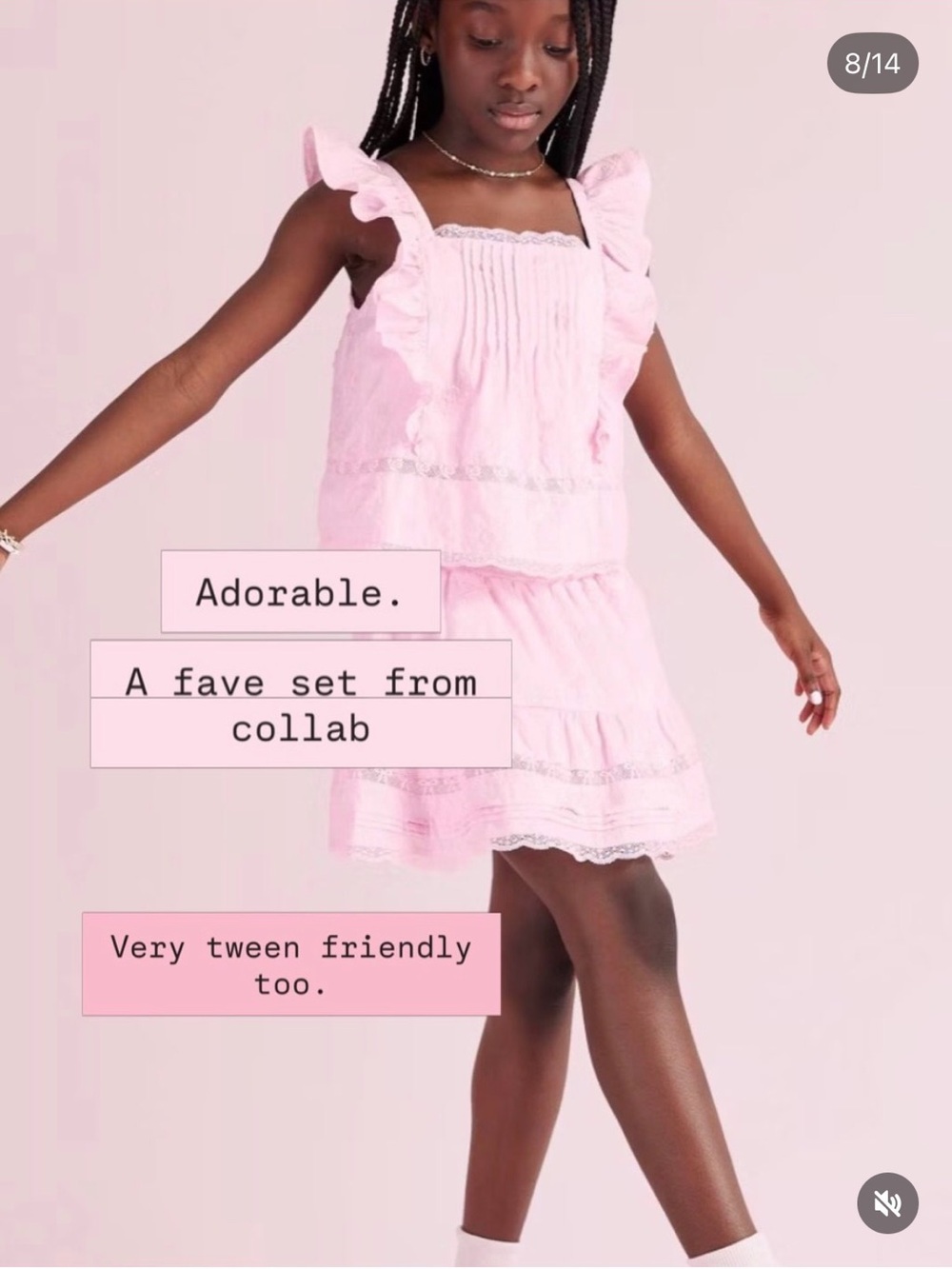 Loveshackfancy x target girls Alouette set